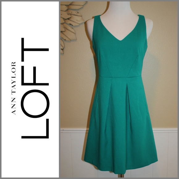 LOFT Dresses & Skirts - ANN TAYLOR LOFT Size 0 Green Dress PERFECT